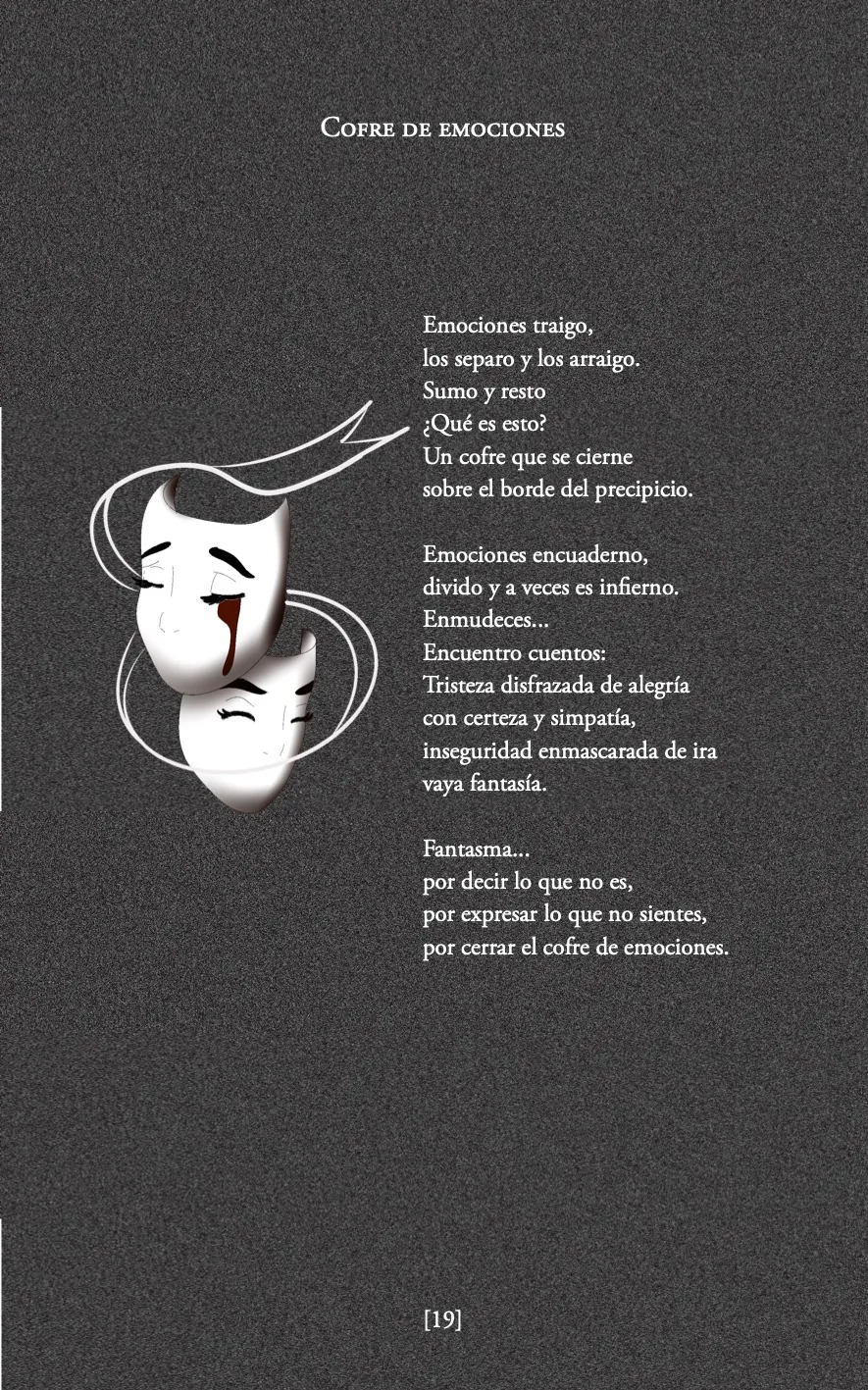 Página ilustrada Cofre de emociones
