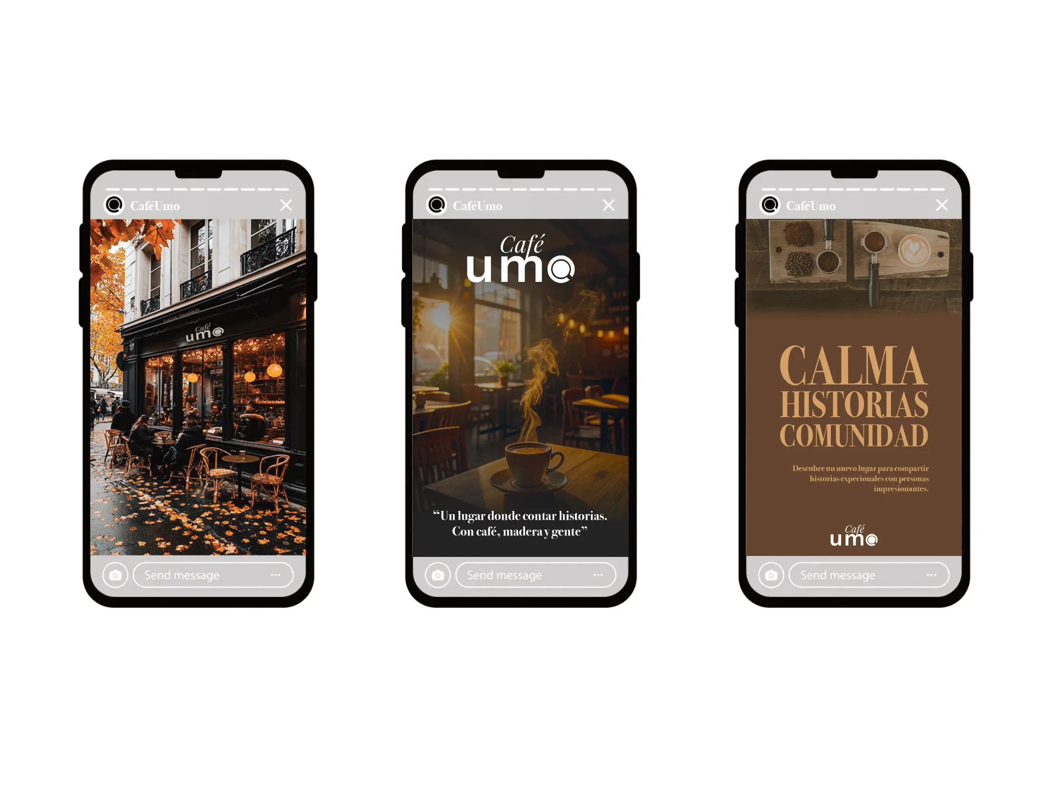 Plantillas de redes sociales de Café UMO