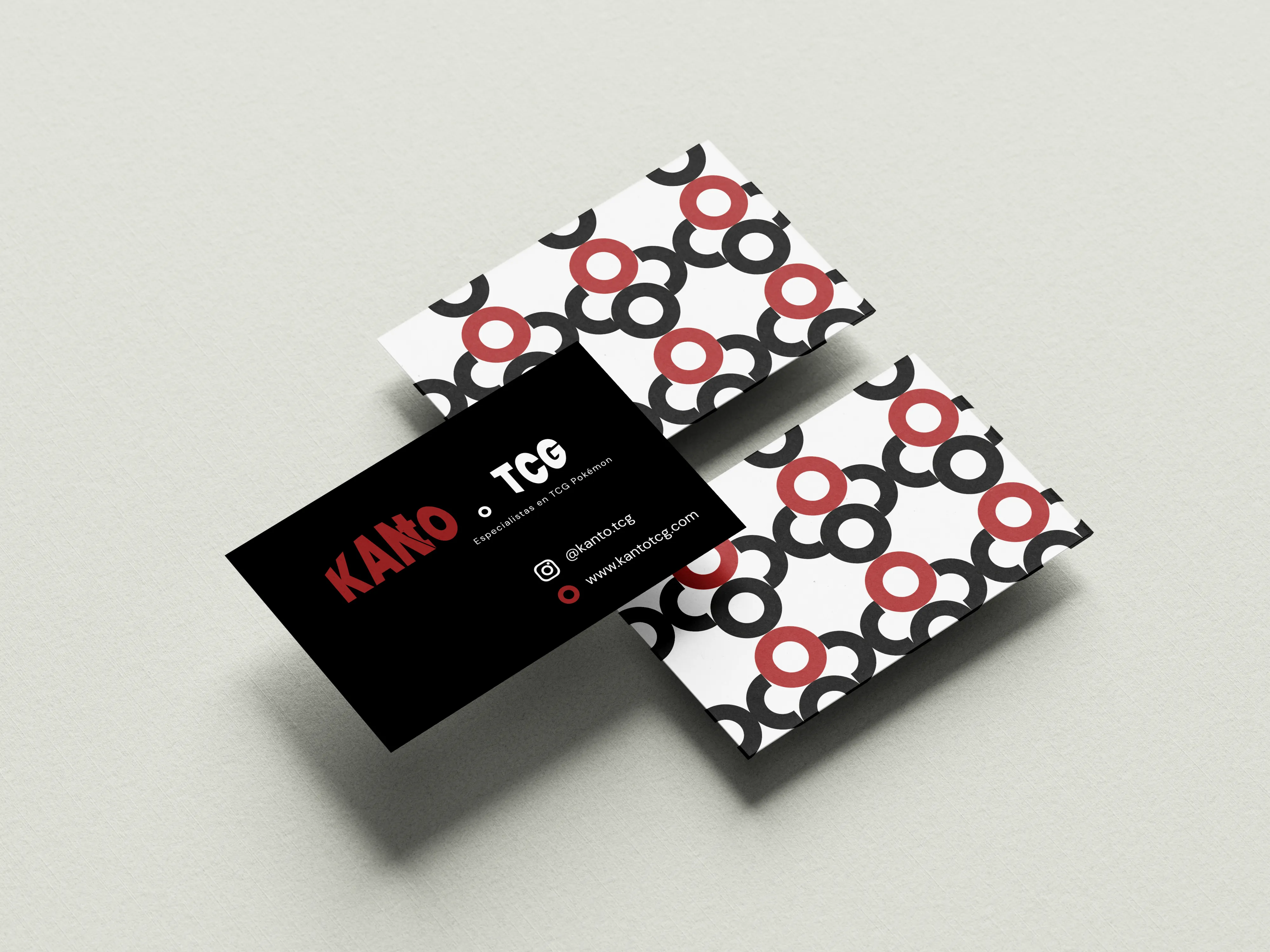 Tarjetas y papelería de KANTO TCG